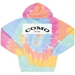 Unisex Tie-Dye Fleece Hoodie
