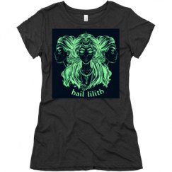 Ladies Slim Fit Super Soft Triblend Tee