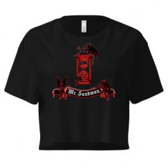 Ladies Festival Cali Crop Top Tee