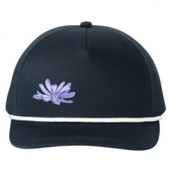 Snapback Five-Panel Rope Hat