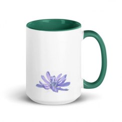 15oz Ceramic Mug with Color Inside