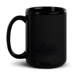 15oz Black Glossy Mug