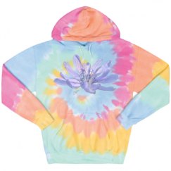 Unisex Tie-Dye Fleece Hoodie