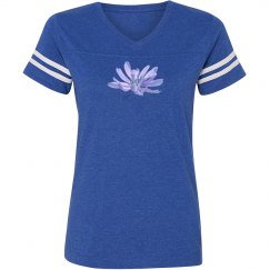 Blue Cornflower Lucy LaRue Sports Shirt