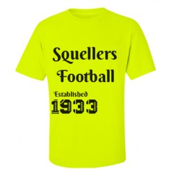 Unisex Ultra Cotton Safety Neon Crewneck Tee