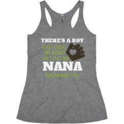 Ladies Slim Fit Super Soft Racerback Triblend Tank