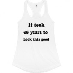 Ladies Slim Fit Racerback Tank Top
