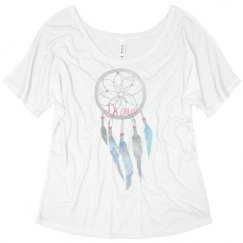 Ladies Flowy Slouchy Tee