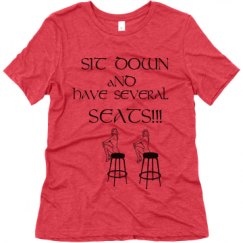 Ladies Relaxed Fit Super Soft Triblend Tee