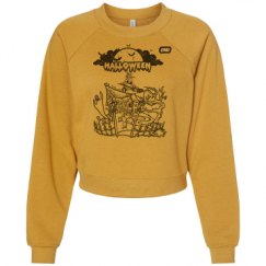 Women's Raglan Pullover Fleece