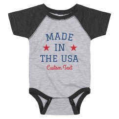 Made in the USA Patriotic Baby