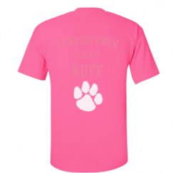 Unisex Ultra Cotton Safety Neon Crewneck Tee