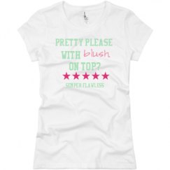 Ladies Slim Fit Basic Promo Jersey Tee