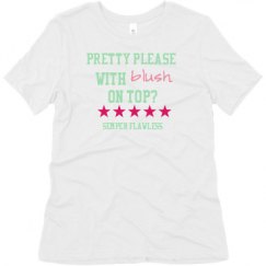 Ladies Relaxed Fit Super Soft Triblend Tee