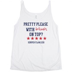 Pretty Please Tank Grey