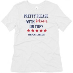 Ladies Relaxed Fit Super Soft Triblend Tee