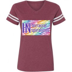 Ladies Relaxed Fit Vintage Sports Tee