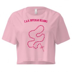 Ladies Festival Cali Crop Top Tee