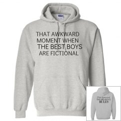 THAT AWKWARD MOMENT grey hoodie