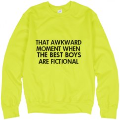 Unisex Neon Crewneck Sweatshirt
