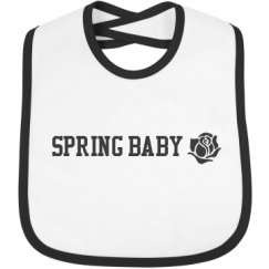 Infant Contrast Trim Bib