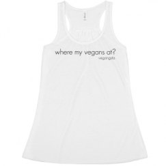 Ladies Flowy Racerback Tank