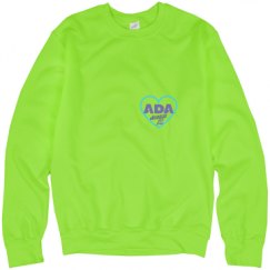 Unisex Neon Crewneck Sweatshirt