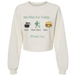 Women's Raglan Pullover Fleece