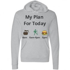 Unisex Fleece Pullover Midweight Hoodie