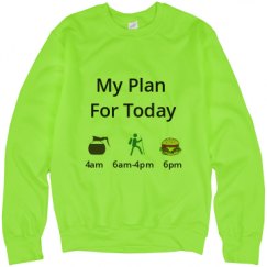 Unisex Neon Crewneck Sweatshirt