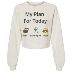 Women's Raglan Pullover Fleece