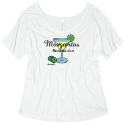 Ladies Flowy Slouchy Tee