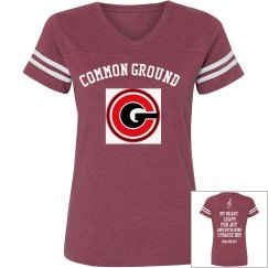 Common ground ladies top