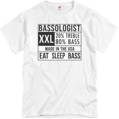 Bassologist EAT SLEEP BASS