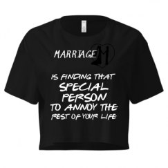 Ladies Festival Cali Crop Top Tee