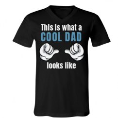 Unisex V-Neck Jersey Tee