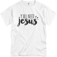 Yall need jesus