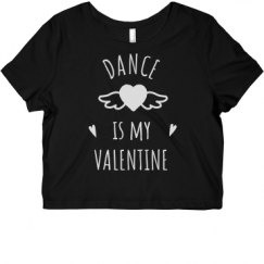 Ladies Slim Fit Crop Top Tee