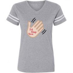 Ladies Relaxed Fit Vintage Sports Tee