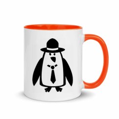 11oz Ceramic Mug with Color Inside