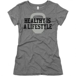 Ladies Slim Fit Super Soft Triblend Tee
