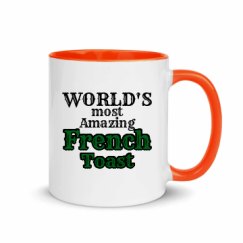 11oz Ceramic Mug with Color Inside