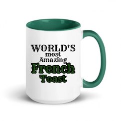 15oz Ceramic Mug with Color Inside