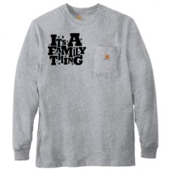 Unisex Carhartt Pocket Long Sleeve Tee