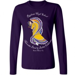 Ladies Relaxed Fit Basic Long Sleeve Tee