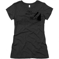 Ladies Slim Fit Super Soft Triblend Tee
