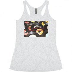 Ladies Slim Fit Super Soft Racerback Triblend Tank