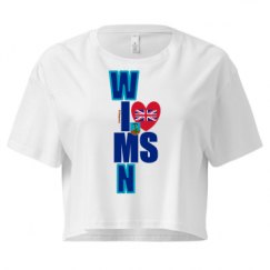 Ladies Festival Cali Crop Top Tee