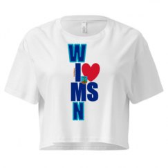 Ladies Festival Cali Crop Top Tee