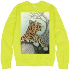 Unisex Neon Crewneck Sweatshirt